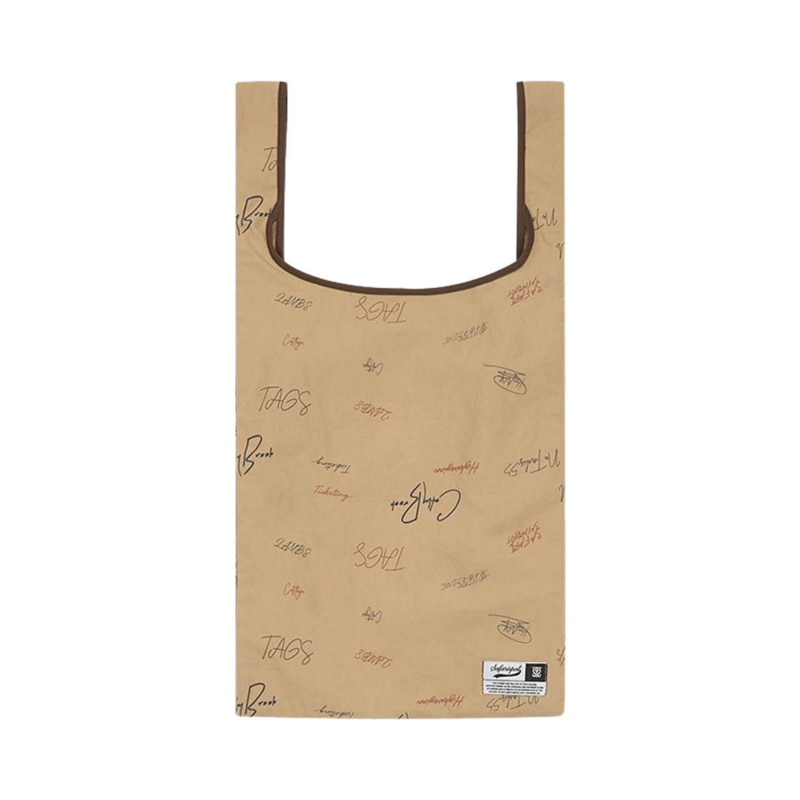 사파리스팟 루 베이스 유니폼 토트 백 베이지(Safarispot Roux Base Uniform Tote Bag Beige)