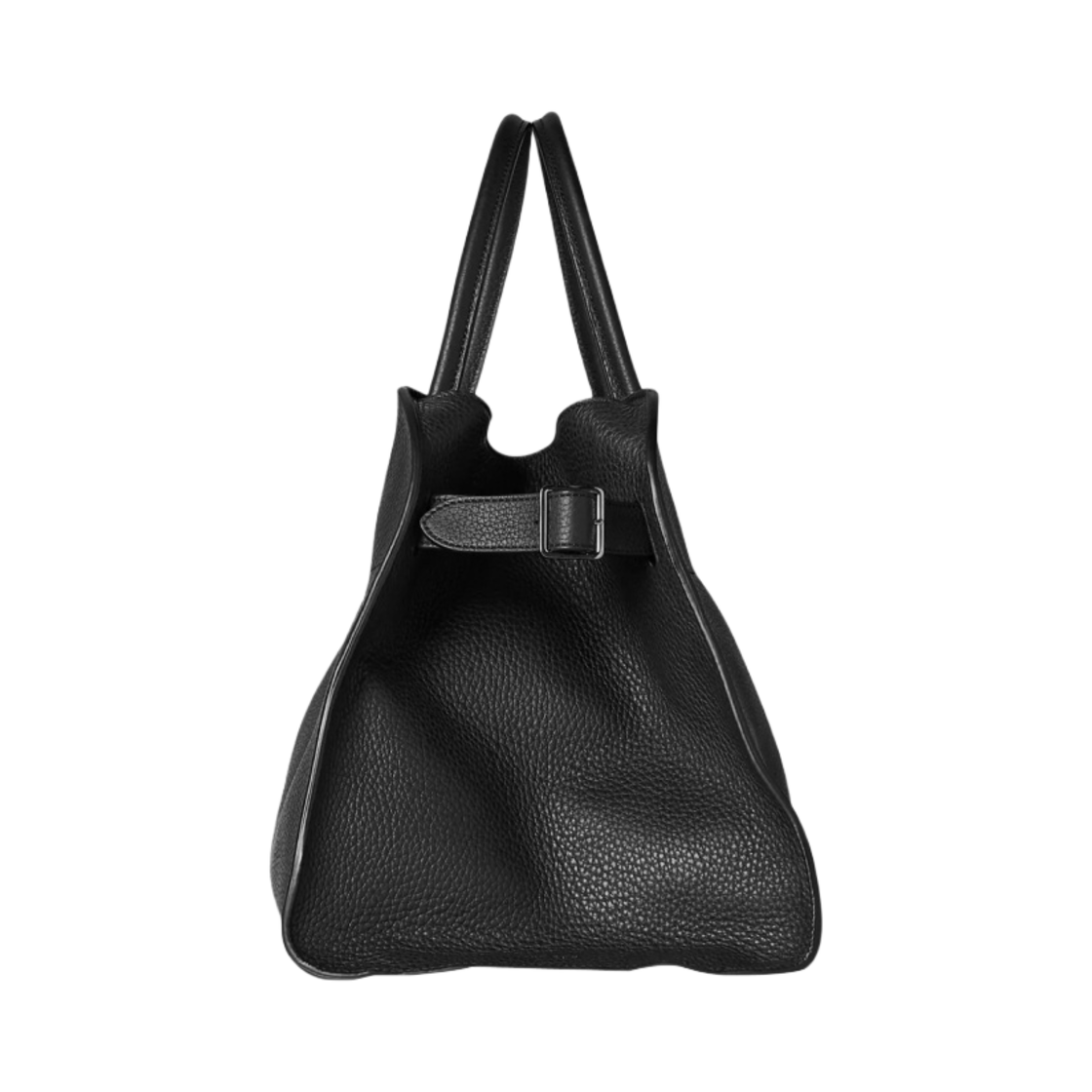 더 로우 소프트 마고 17 백 레더 블랙(The Row Soft Margaux 17 bag in Leather Black) - 3