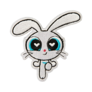 NewJeans x The Powerpuff Girls Coller Wappen Reverse Sticon Bunny