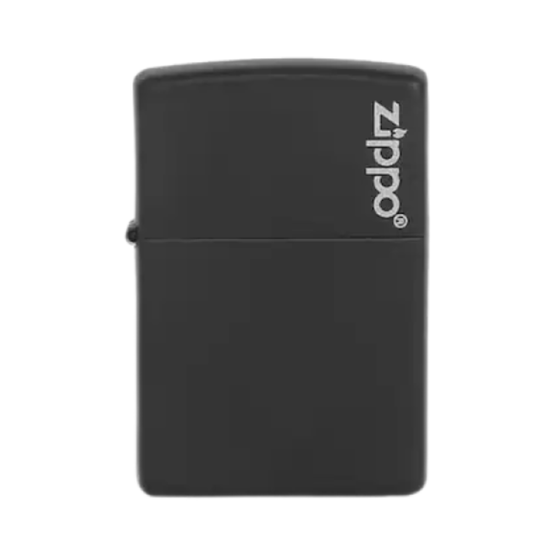 지포 클래식 매트 로고 라이터 블랙(Zippo Classic Matte Logo Lighter Black)