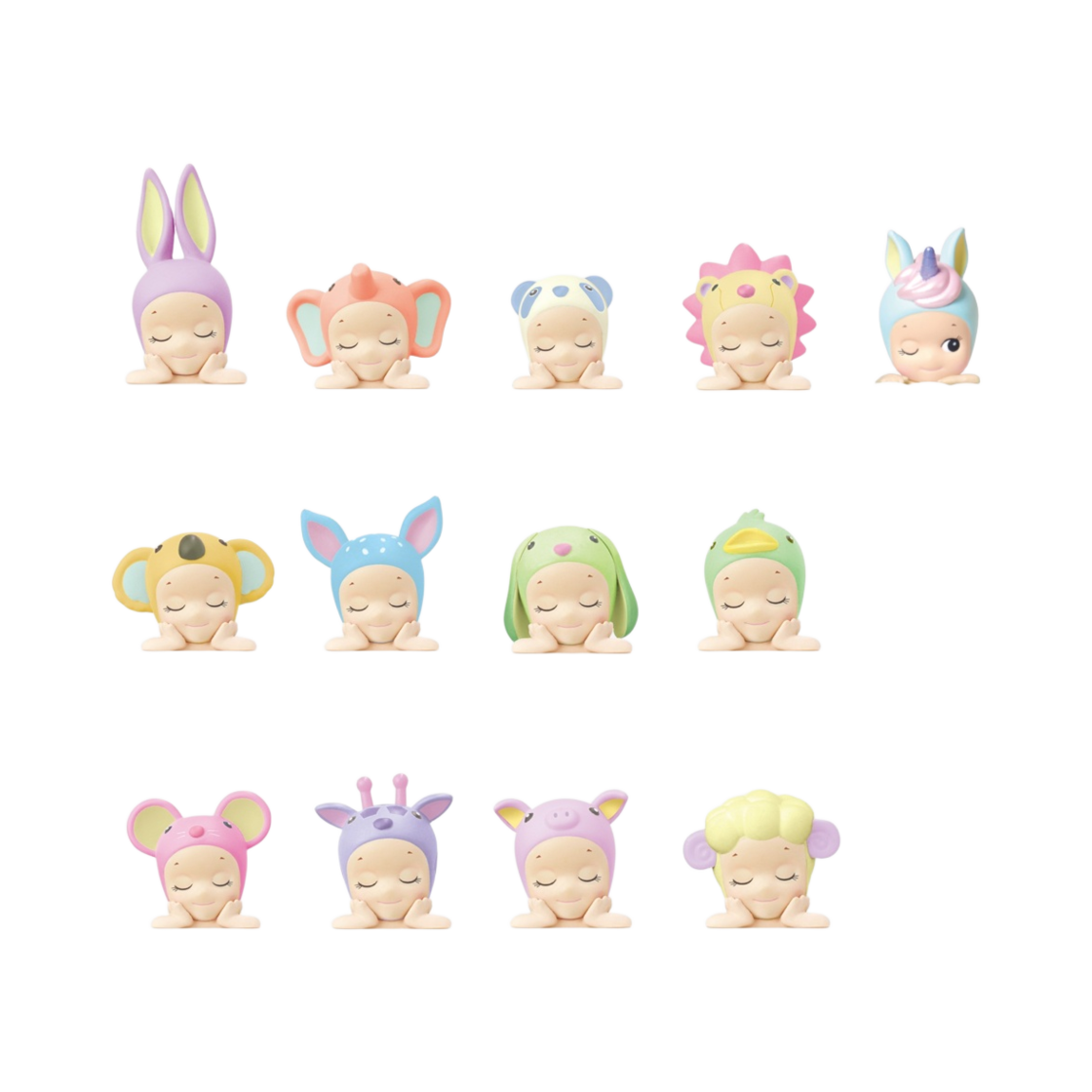 소니엔젤 드리밍 시리즈 히퍼 랜덤박스 (12개입)(Sonny Angel Dreaming Series Hippers Sealed Case (12 Blind Boxes))