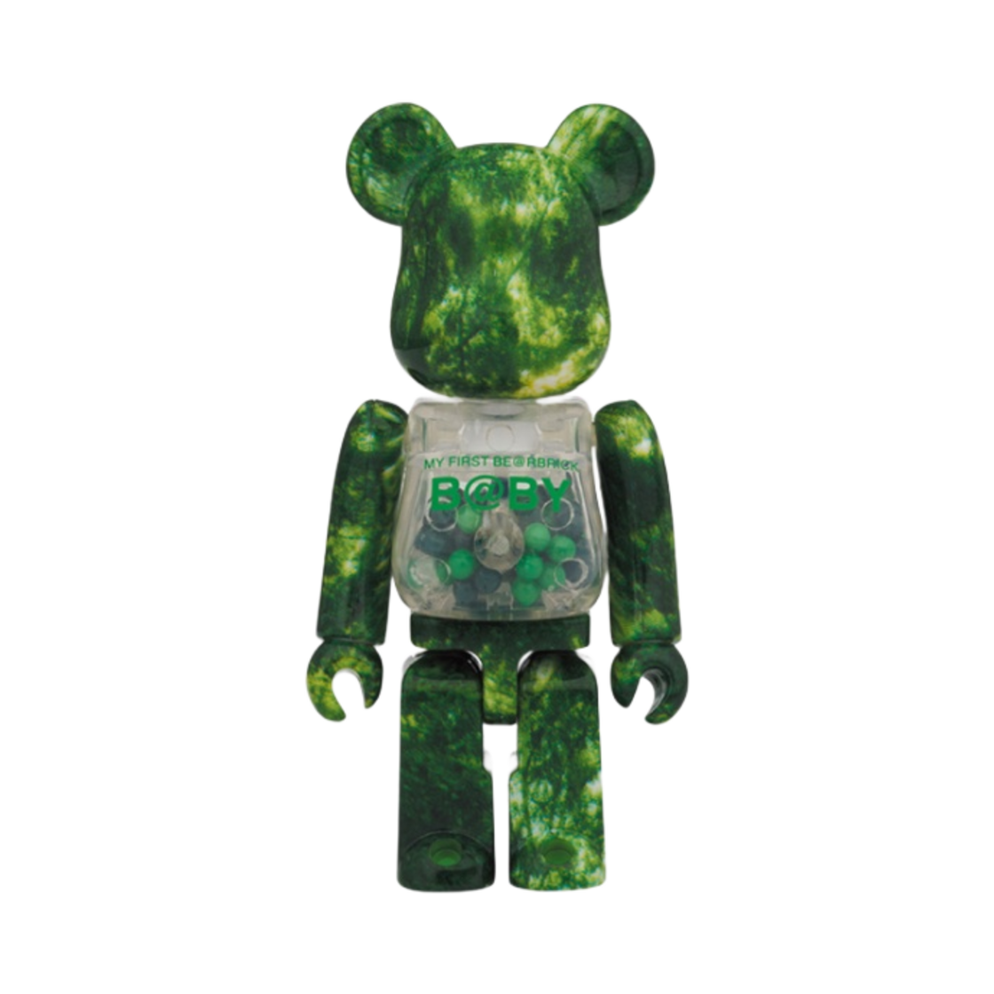 베어브릭 마이 퍼스트 베어브릭 베이비 100% & 400% 세트 포레스트 그린(Bearbrick My First Bearbrick Baby 100% & 400% Set Forest Green) - 3