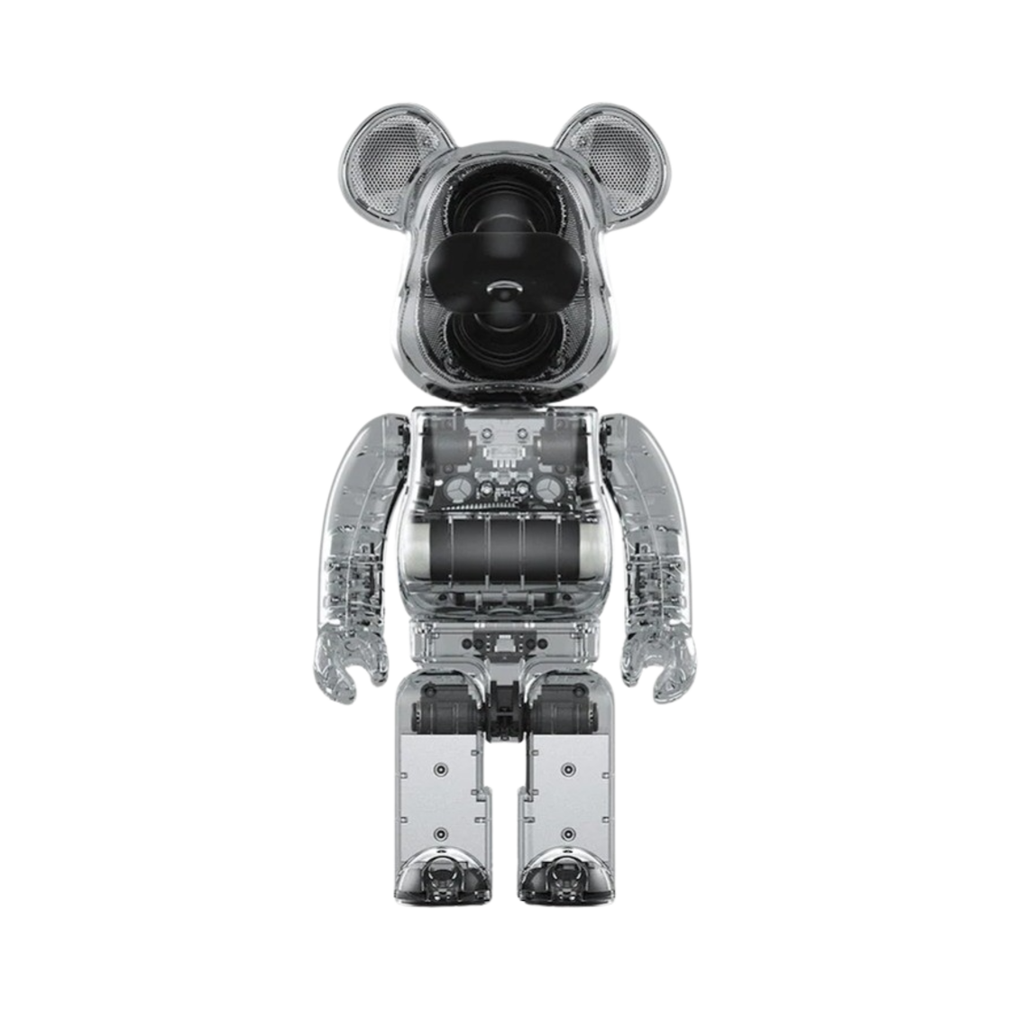베어브릭 오디오 포터블 블루투스 스피커 400% 클리어 (국내 정식 발매 제품)(Bearbrick Audio Portable Bluetooth Speaker 400% Clear (Korean Ver.))