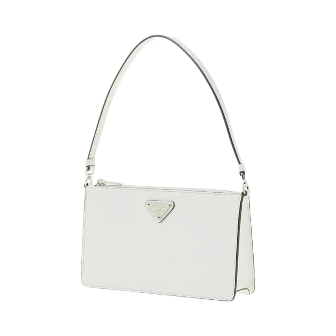 프라다 브러쉬드 레더 미니백 화이트(Prada Brushed Leather Mini Bag White) - 2