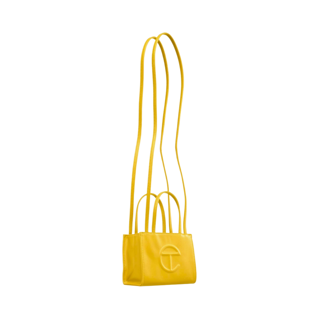 텔파 스몰 쇼핑백 옐로우(Telfar Small Shopping Bag Yellow) - 2