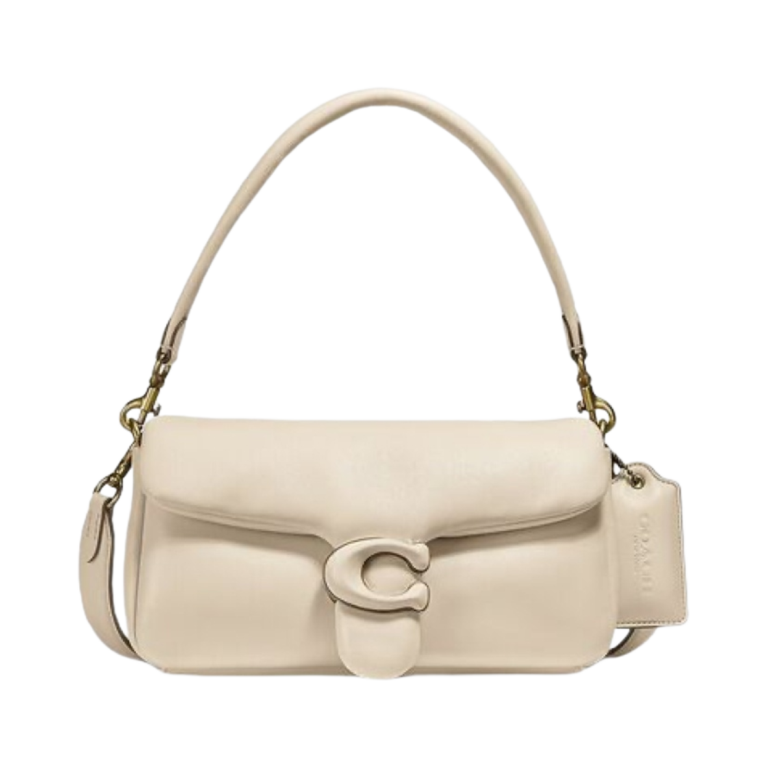 코치 필로우 태비 숄더백 26 아이보리(Coach Pillow Tabby Shoulder Bag 26 Ivory)