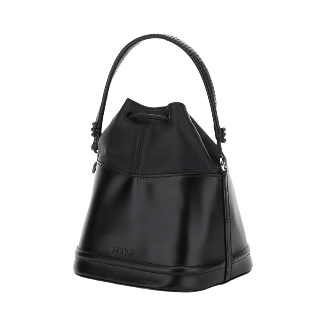 스타우드 아그네스 레더 버킷백 블랙(Staud Agnes Leather Bucket Bag Black) - 2