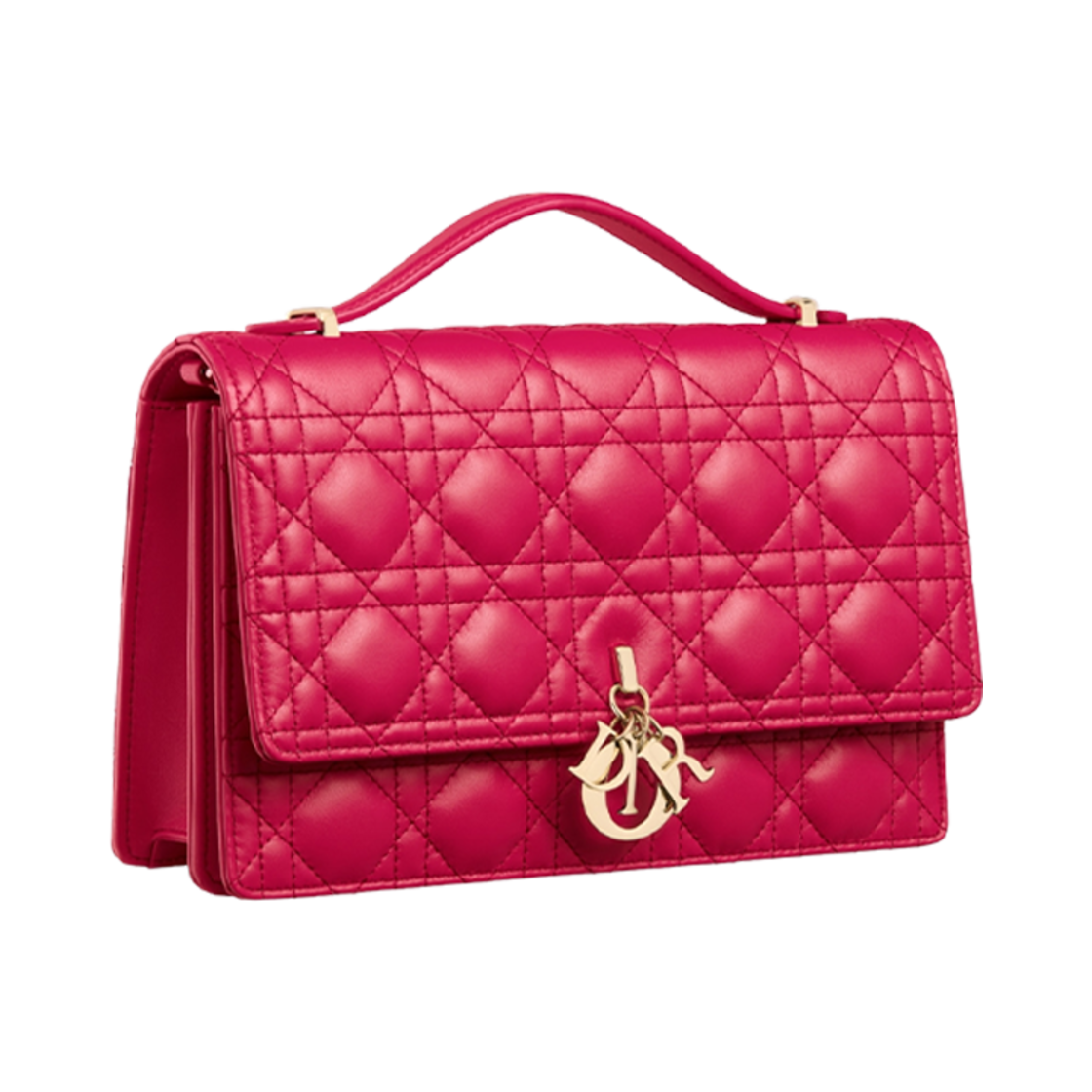 디올 미스 디올 탑 핸들 백 패션 핑크(Dior Miss Dior Top Handle Bag Passion Pink) - 2