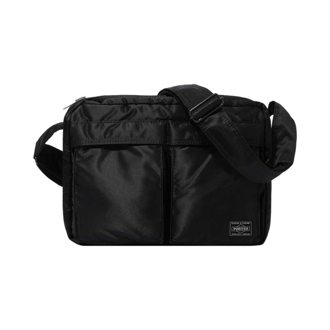 포터 탱커 숄더백 라지 블랙(Porter Tanker Shoulder Bag L Black)