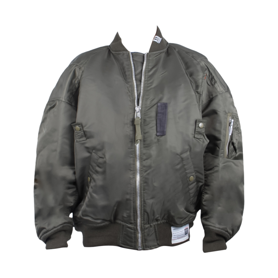 A12BL051-KHAKI Maison Mihara Yasuhiro Bomber Jacket Khaki