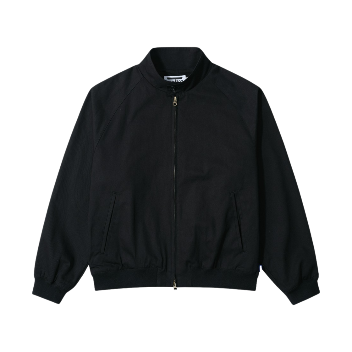 웨프트07 해링턴 자켓 블랙(Weft07 Harrington Jacket Black)