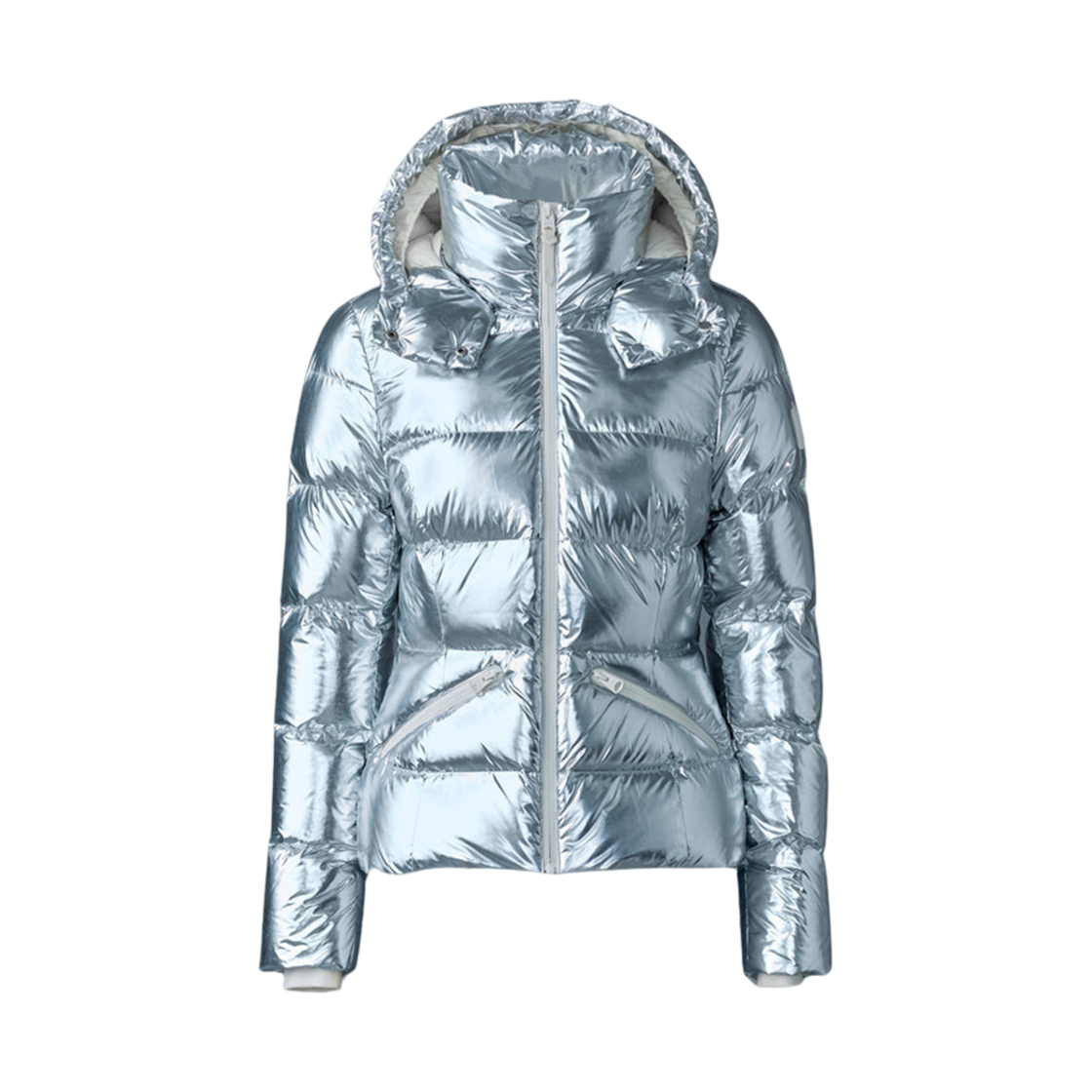 MADALYN-M (W) Mackage Madalyn-M Metallic Laminate Down Jacket Silver