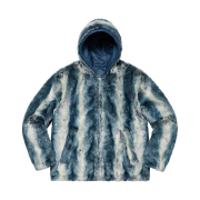 Supreme Faux Fur Reversible Hooded Jacket Ice Blue - 20FW