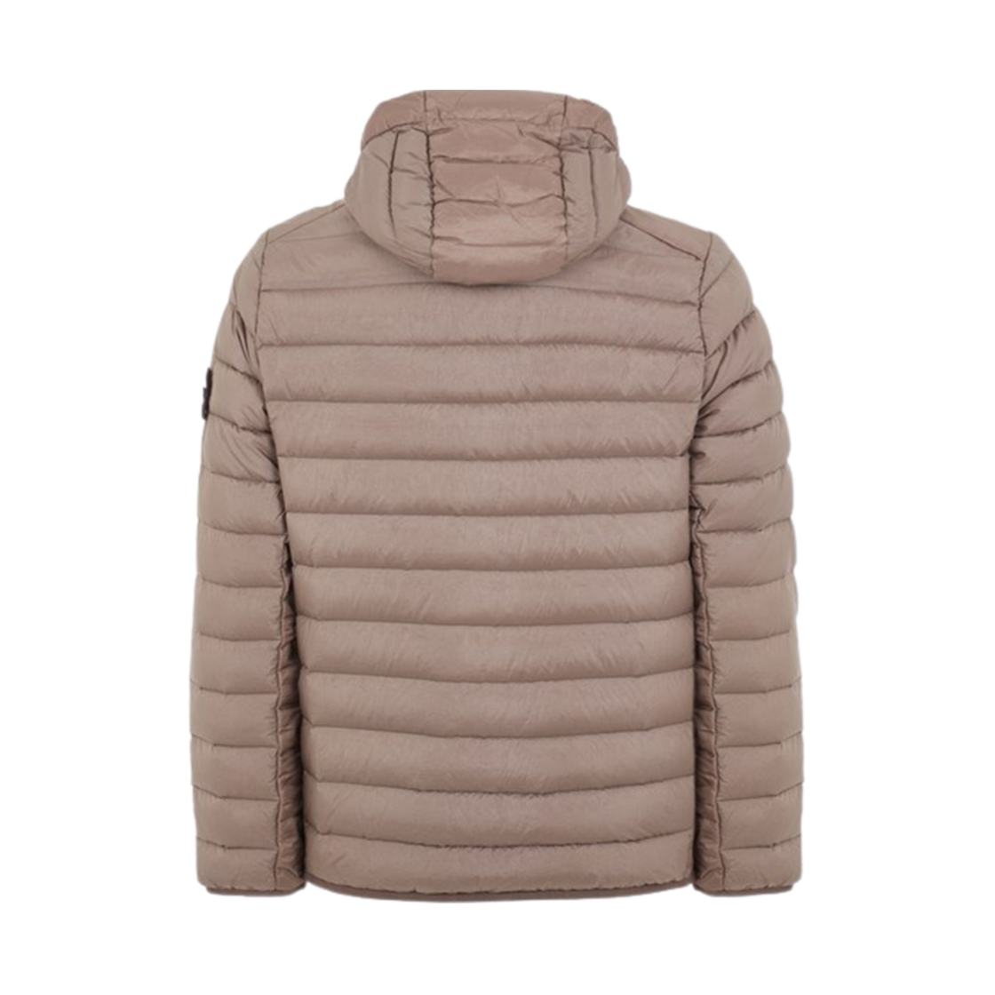 스톤 아일랜드 40124 룸 웨이븐 챔버스 R-나일론 다운-TC 라이트 후드 다운 자켓 더브 그레이 - 24SS(Stone Island 40124 Loom Woven Chambers R-Nylon Down-TC Light Hooded Down Jacket Dove Gray - 24SS) - 2