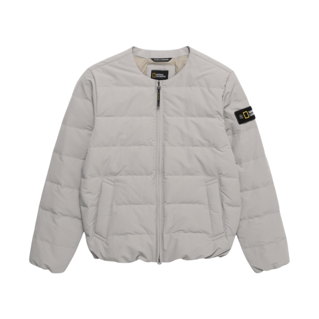 내셔널 지오그래픽 헤론 U 넥 라이트웨이트 다운 점퍼 베이지(National Geographic Heron U Neck Lightweight Down Jumper Beige)