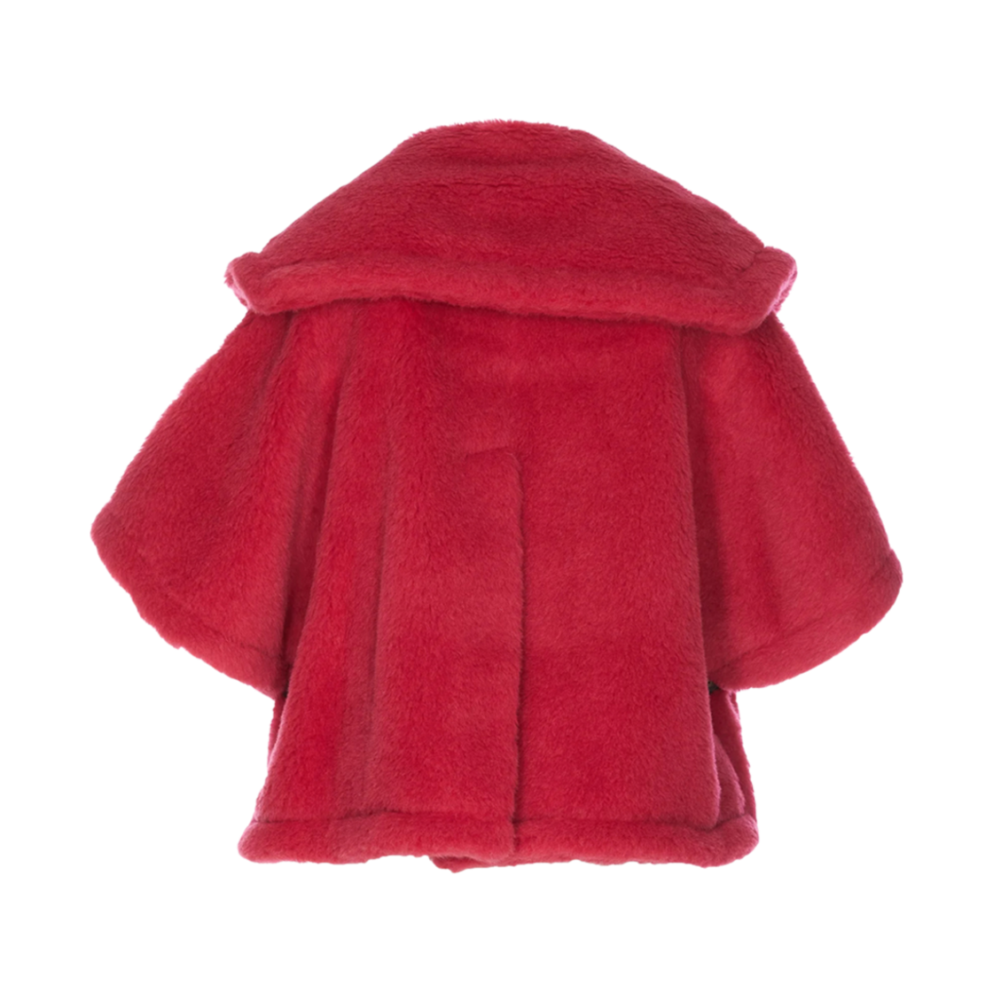 (W) 막스마라 캄부사 액세서리 테디 패브릭 케이프 라즈베리((W) Max Mara Cambusa  Accessori Teddy Fabric Cape Raspberry) - 2
