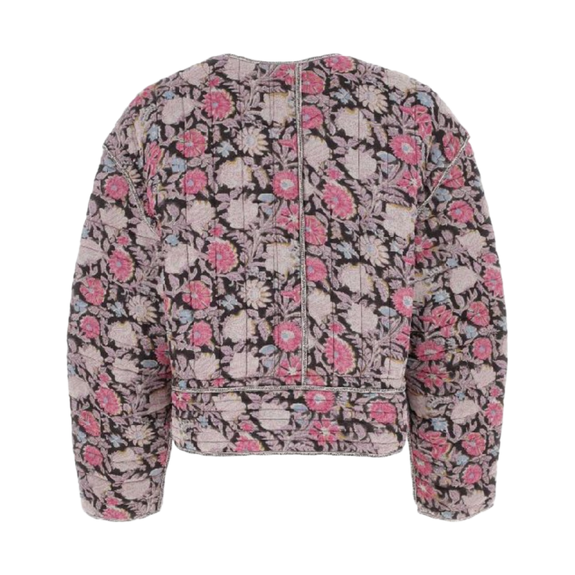(W) 이자벨 마랑 에뚜왈 젤리오 프린트 코튼 자켓 페이디드 블랙((W) Isabel Marant Etoile Gelio Printed Cotton Jacket Faded Black) - 2