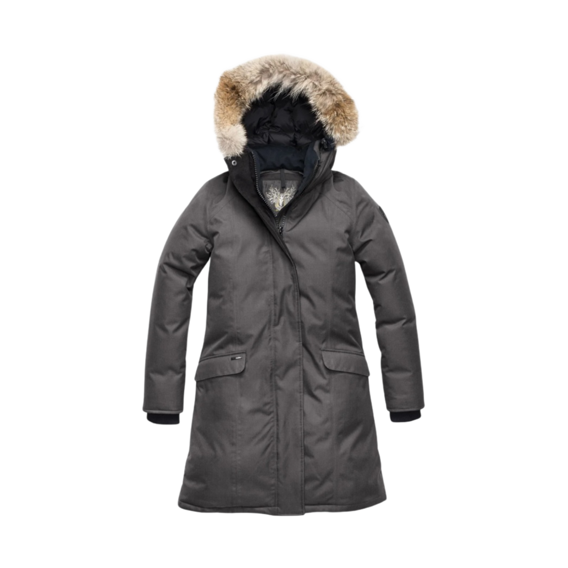 (W) 노비스 레베카 파카 스틸 그레이((W) Nobis Rebecca Parka Steel Grey)
