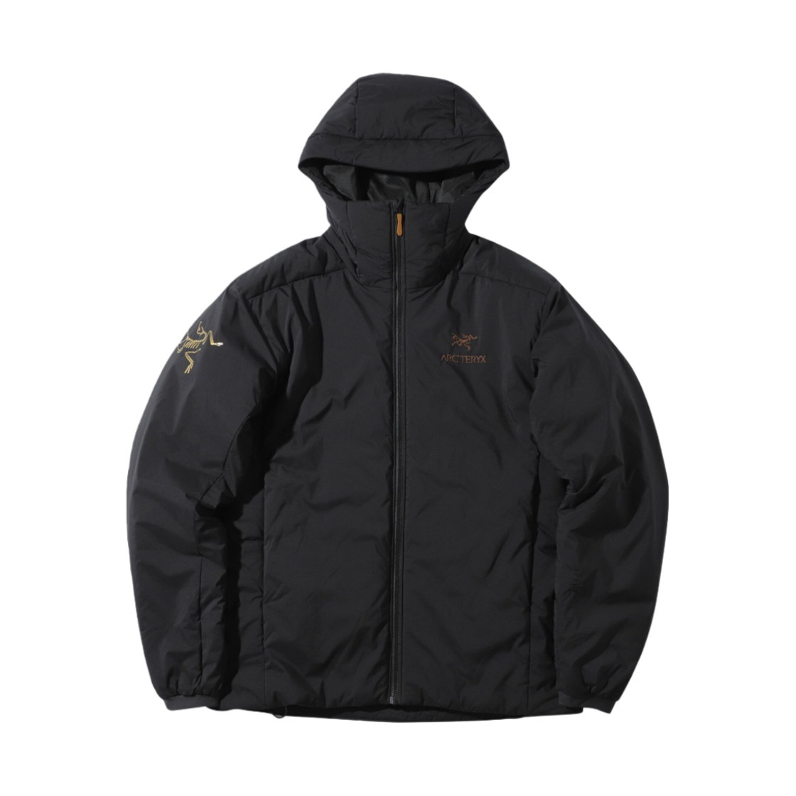 아크테릭스 x 빔즈 아톰 AR 후디 블랙 골드(Arc'teryx x Beams Atom AR Hoody Black Gold)