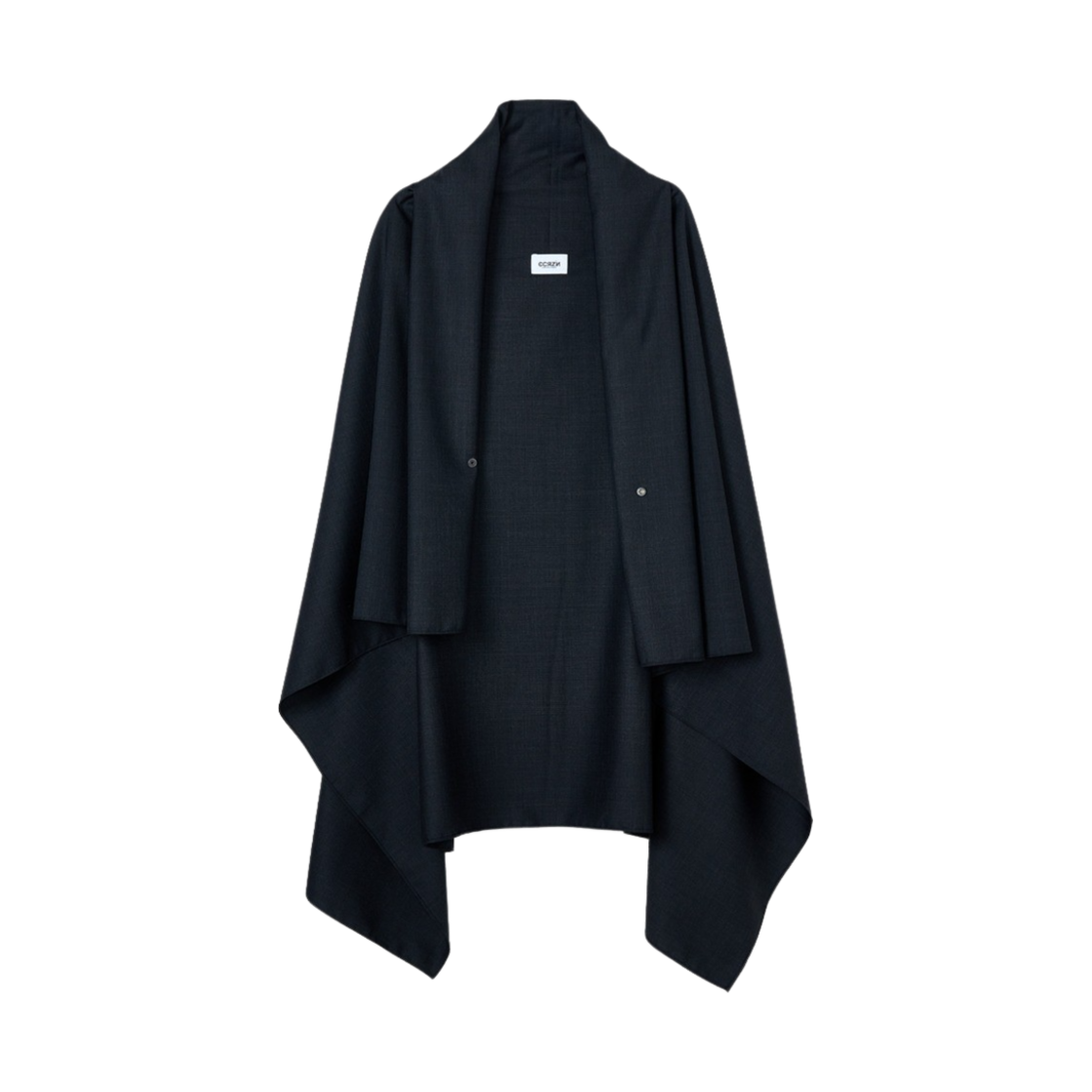 에크라손 블랭킷 베스트 블랙(Ecrzn Blanket Vest Black)