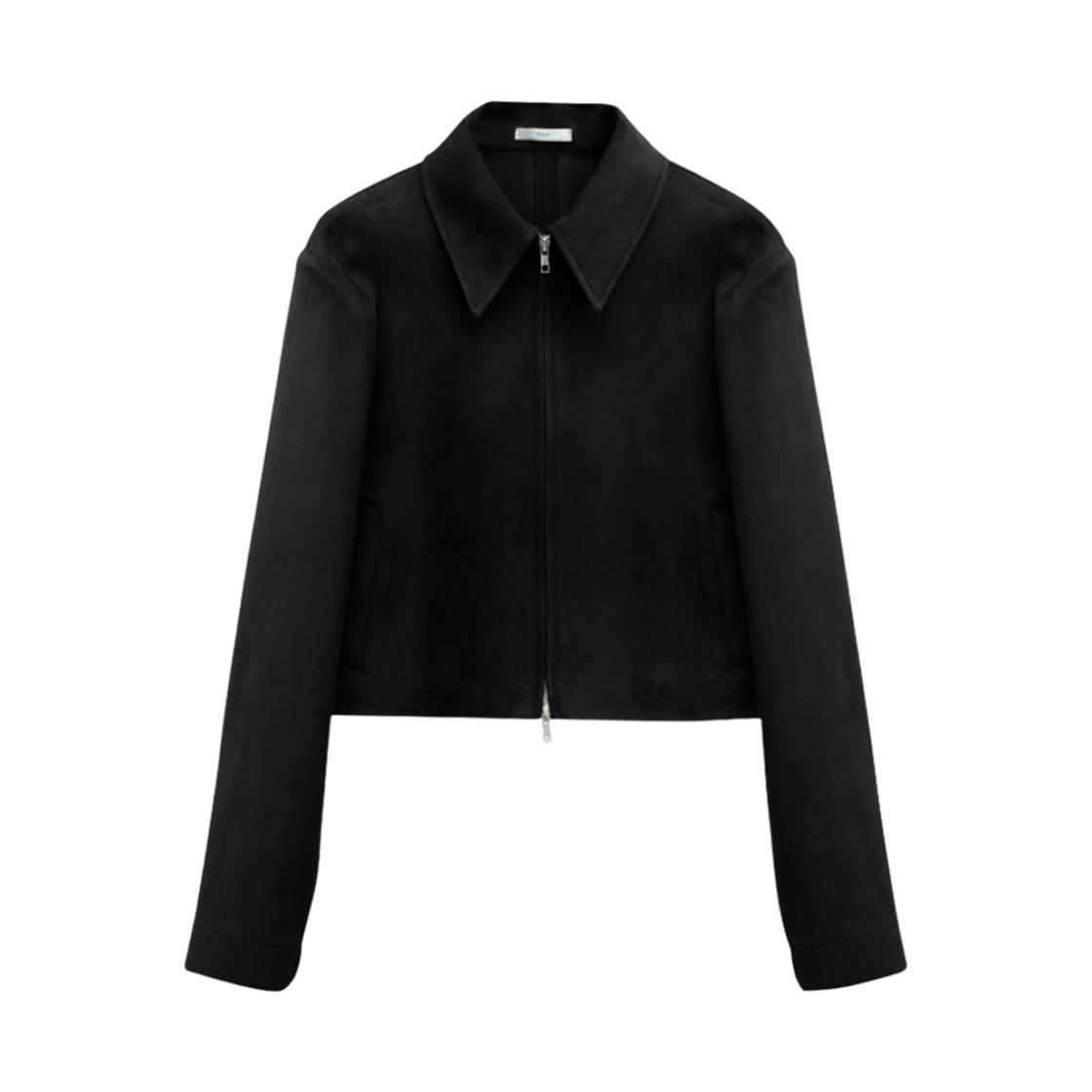 유지 스웨이드 셋업 자켓 블랙(YUJI Suede Setup Jk Black)