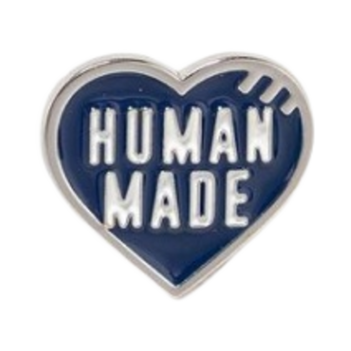 휴먼 메이드 핀 배지 세트 블루 (2개입) | Human Made | KREAM