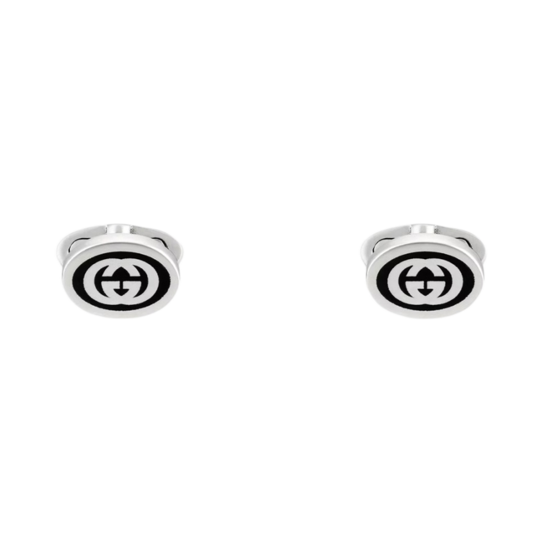 구찌 인터로킹 G 커프스링크 실버(Gucci Interlocking G Cufflinks Silver) - 1