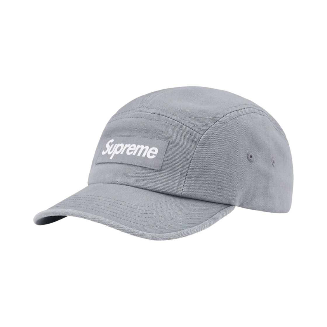 슈프림 워시드 치노 트윌 캠프캡 그레이 - 22SS(Supreme Washed Chino Twill Camp Cap Grey - 22SS)