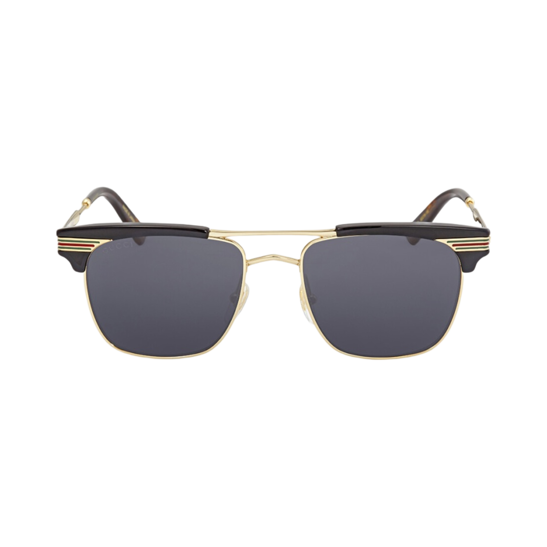 구찌 스퀘어 프레임 선글라스 골드 블랙(Gucci Square Frame Sunglasses Gold Black) - 1