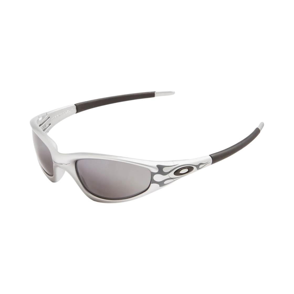 OO9505-0158 Oakley MUZM Straight Jacket 99 X-Silver Flames Prizm Black