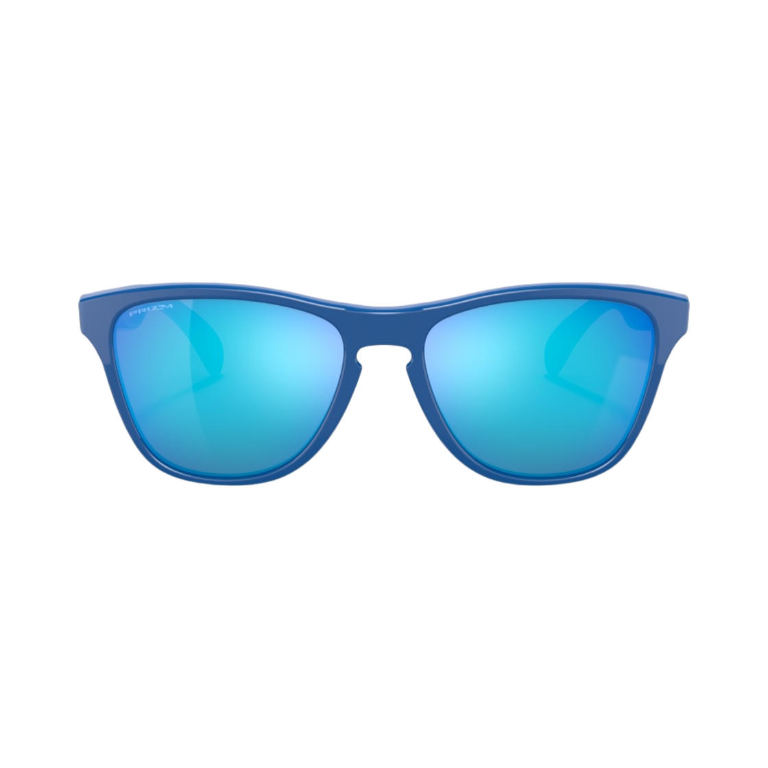 (유스) 오클리 프로그스킨 XS 오리진 컬렉션 사파이어 프레임 파이어 이리듐 렌즈 스탠다드 핏((Youth) Oakley Frogskin XS Origins Collection Sapphire Frame Fire Iridium Lenses Standard Fit) - 2