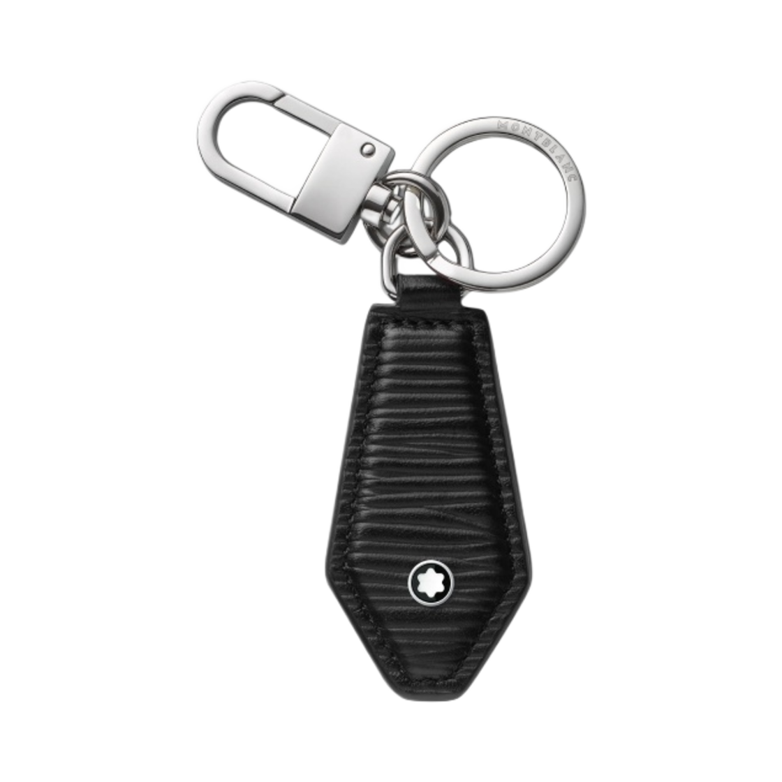 130932 Montblanc Meisterstuck Diamond Shaped Key Fob Black
