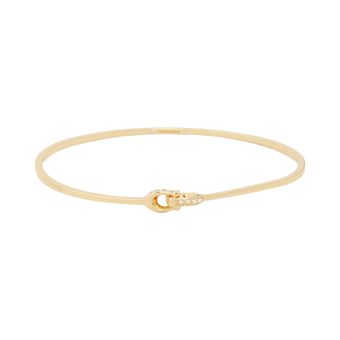 440615-GLD (W) Coach Bangle Bracelet Gold