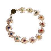 Peaceminusone Daisy Bracelet #3 Gold