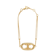 (W) Celine Triomphe Bracelet in Brass with Gold Finish Gold