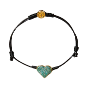 Peaceminusone Heart String Bracelet #1 Mint