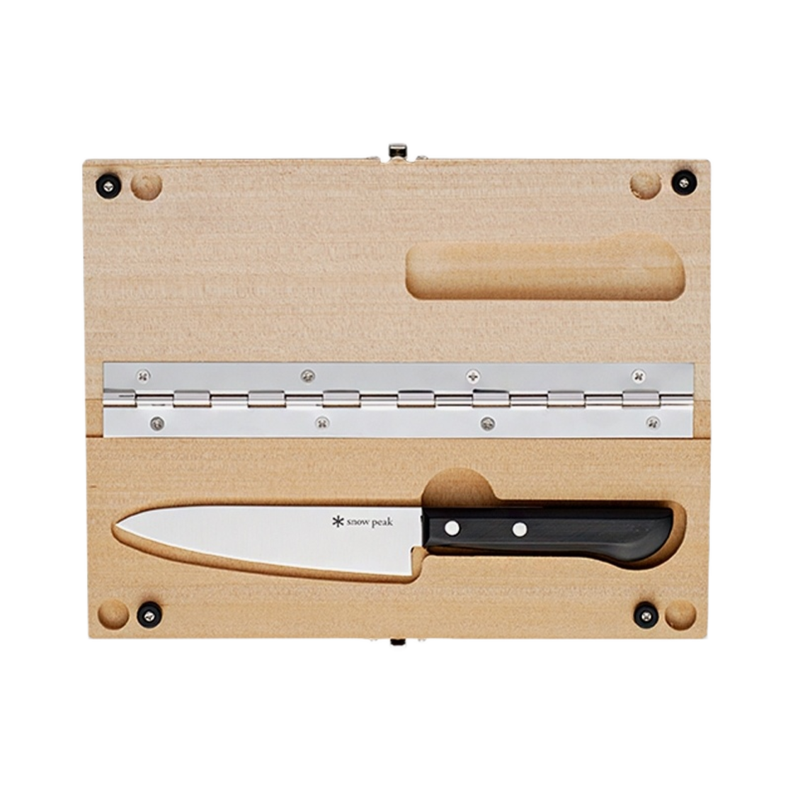 스노우 피크 칼 도마 세트 M(Snow Peak Chopping Board Set M)