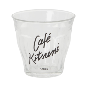 Maison Kitsune Cafe Kitsune Duralex Picardie Glass Black