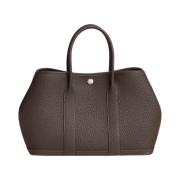 Hermes Garden Party 30 Bag Negonda & Palladium Ebene