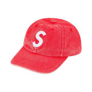 Supreme Pigment Canvas S Logo 6-Panel Red - 23SS