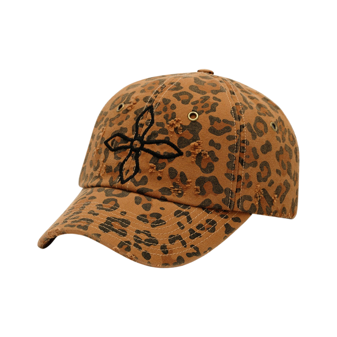 (W) 에스엠에프케이 레오파드 컴퍼스 빈티지 캡 레오파드((W) SMFK Leopard Compass Vintage Cap Leopard)