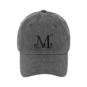 MUCENT Signature Ballcap Dyeing Gray Denim