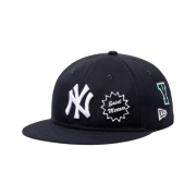 New Era MLB x Saint Mxxxxxx Yankees Cap Navy - 25SS