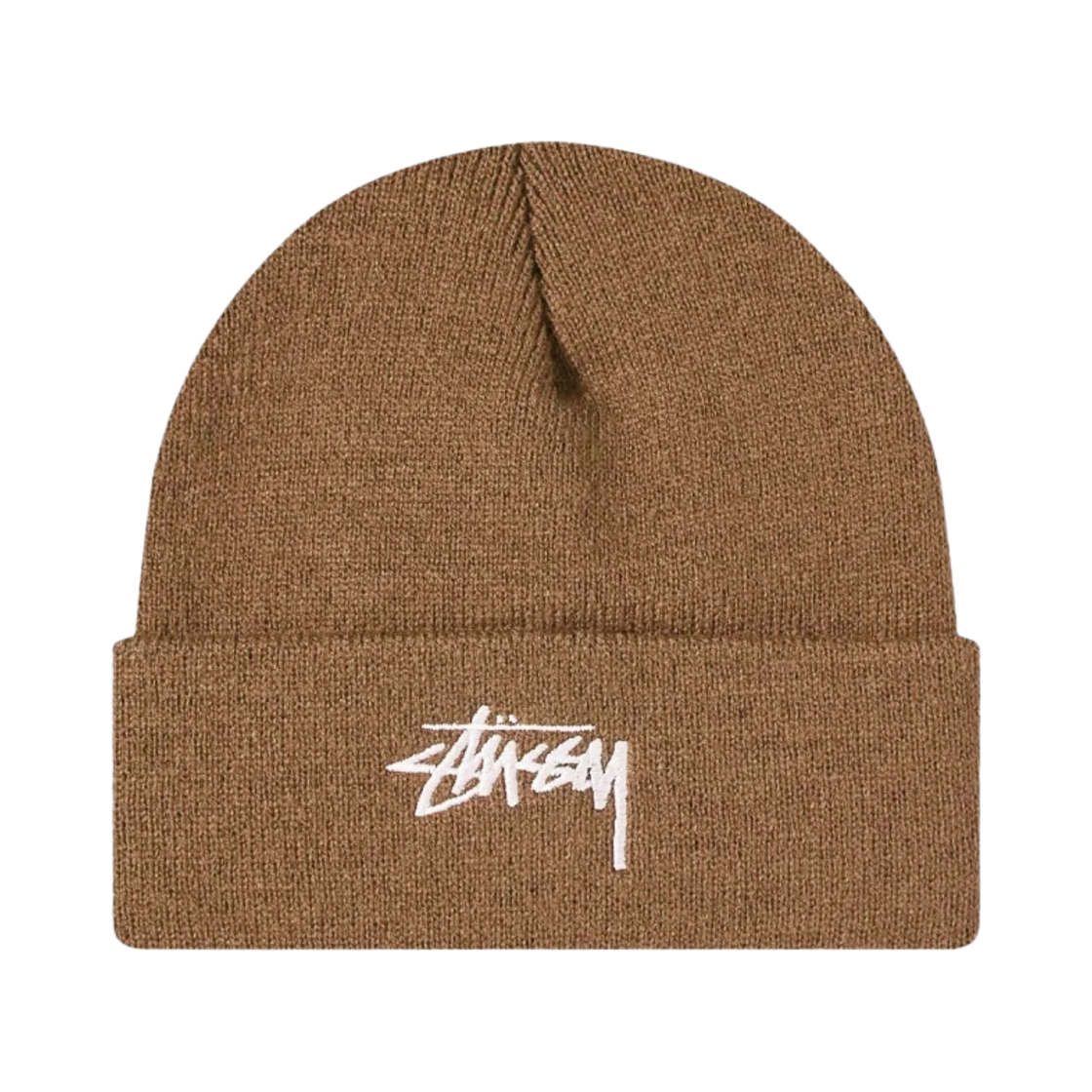 스투시 스탁 커프 비니 머쉬룸(Stussy Stock Cuff Beanie Mushroom) - 1