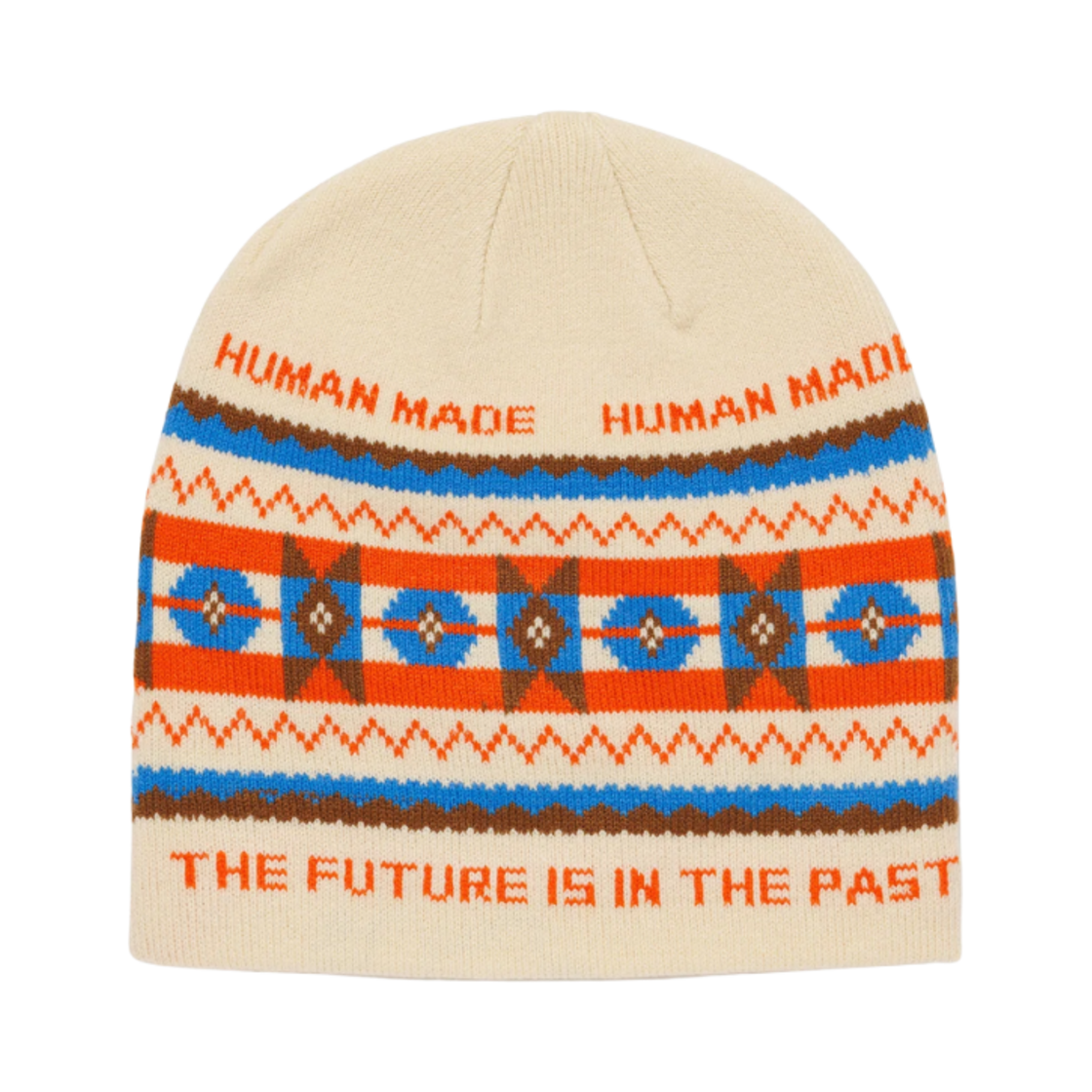 【99%新品】HUMAN MADE JACQUARD BEANIE ネイビー HUMAN MADE(ヒューマンメイド) JACQUARD BEANIEニットキャップ