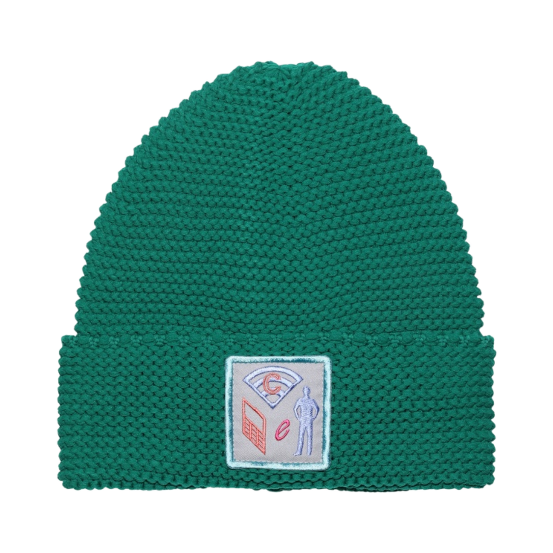 - Cav Empt Poly Knit Cap Green - 23FW