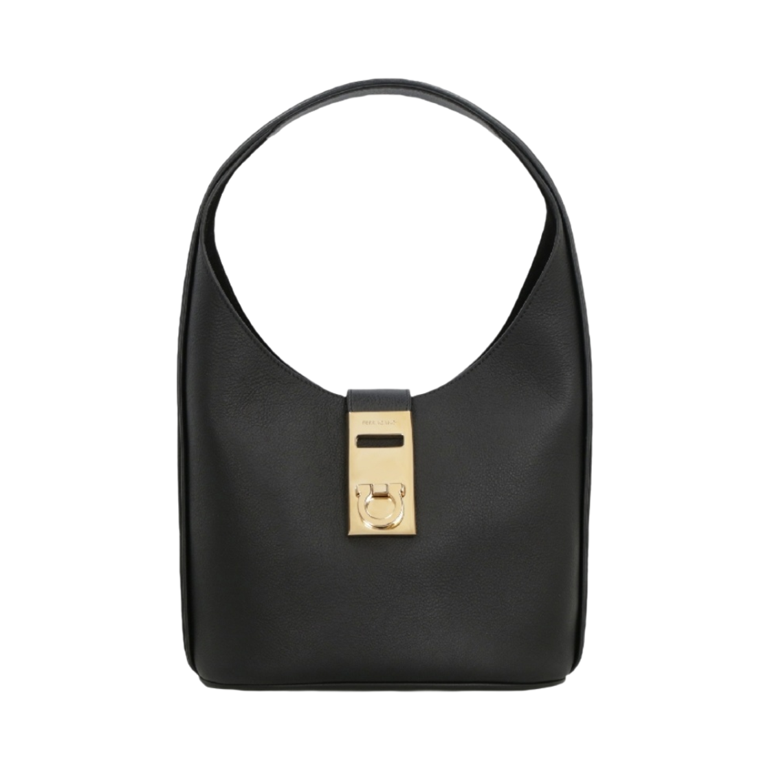 페라가모 버클 미디움 호보백 블랙(Ferragamo Medium Hobo Bag with Buckle Black) - 1