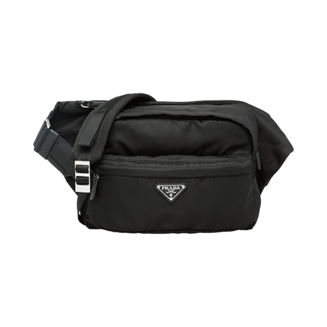 프라다 나일론 사피아노 레더 백 스트랩 블랙(Prada Nylon Saffiano Leather Bag Strap Black) - 1