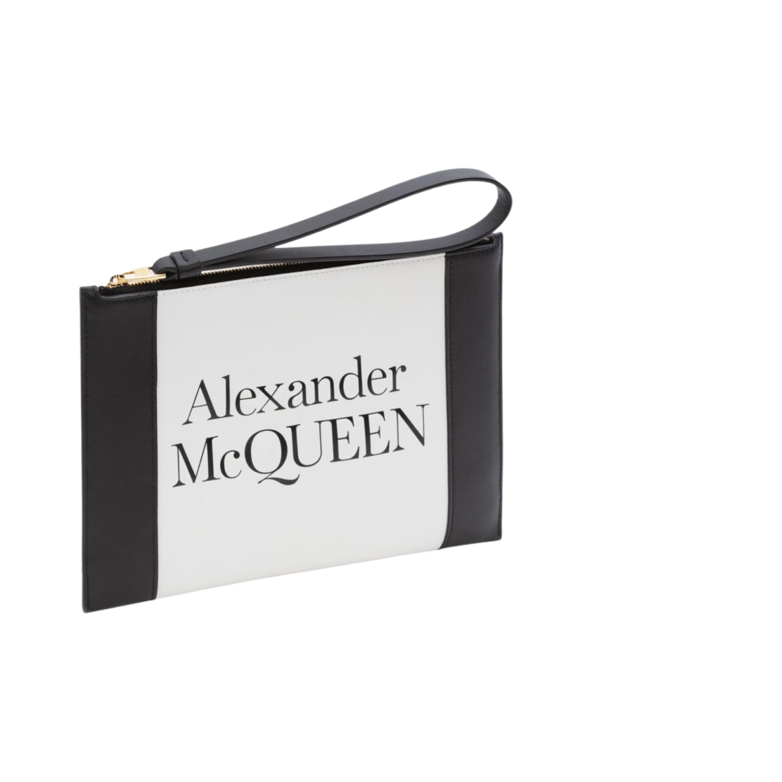 알렉산더 맥퀸 시그니쳐 지퍼 파우치 아이보리(Alexander McQueen Signature Zipped Pouch Ivory) - 2