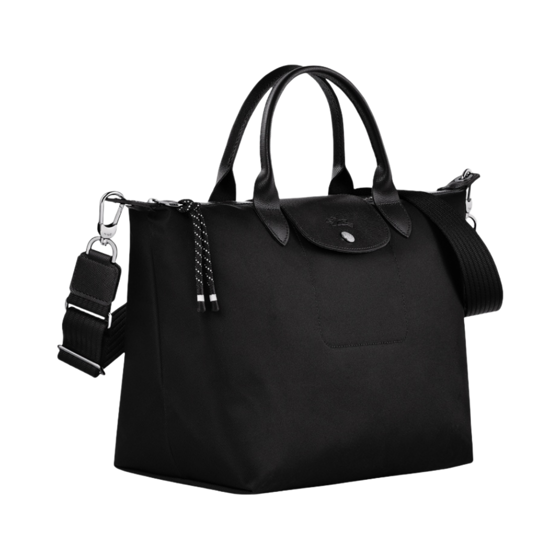 롱샴 르 플리아쥬 에너지 핸드백 L 블랙(Longchamp Le Pliage Energy Handbag L Black) - 2